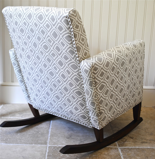 Diy Ish Upholstered Child S Rocking Chair The Chronicles Of Home