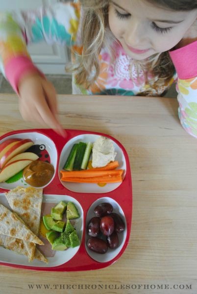 Toddler lunch plate idea 💡 I feel like at-home lunches can be