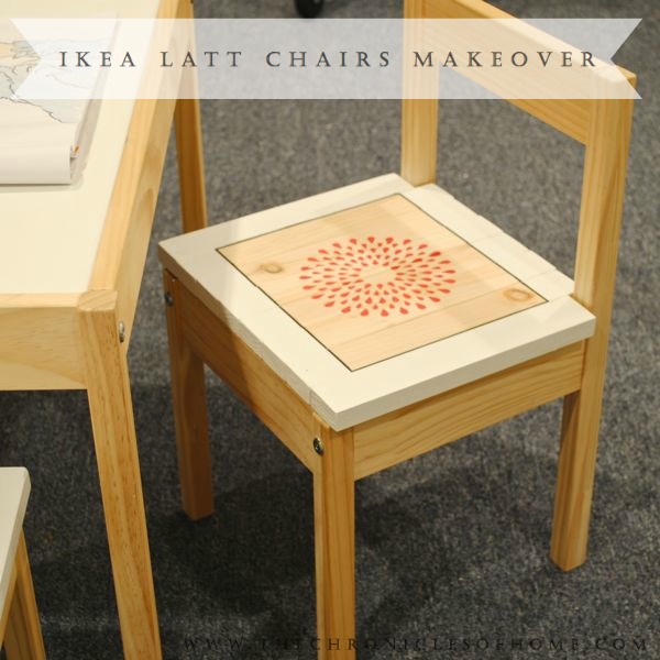 latt children's table and chairs