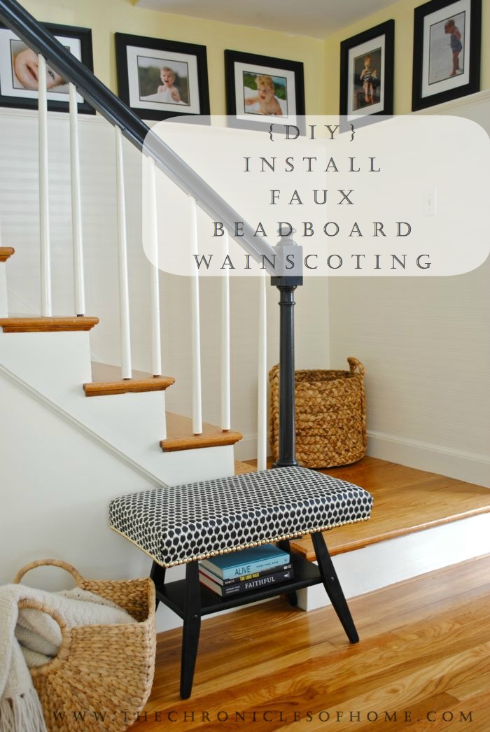 Beadboard Wall Treatment - Home With Stefani