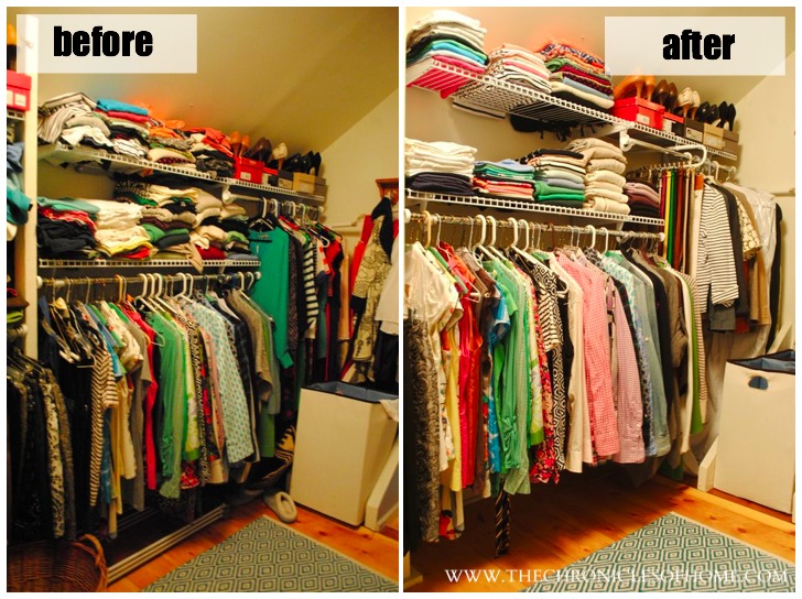 Closet Organization Without Spending A Dime The Chronicles Of Home