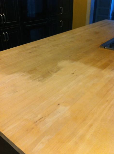 How to stain and seal butcher block counters by The Chronicles of Home