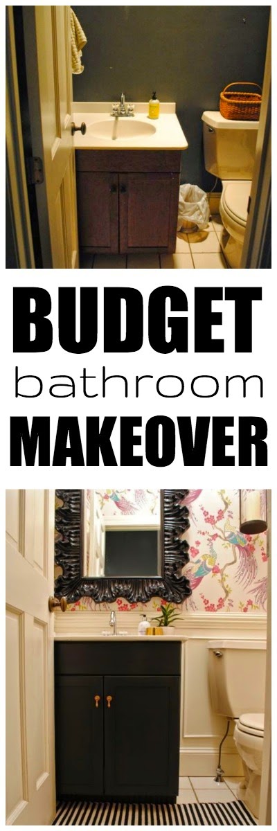 Easy ways to update a small bathroom on a budget