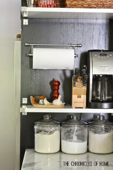 DIY Wall-Mounted Paper Towel Holder - The Chronicles of Home