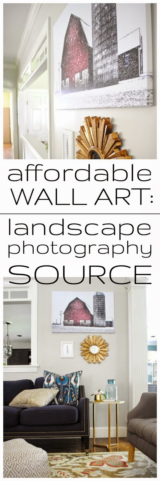 Affordable wall art - gorgeous landscape photography source