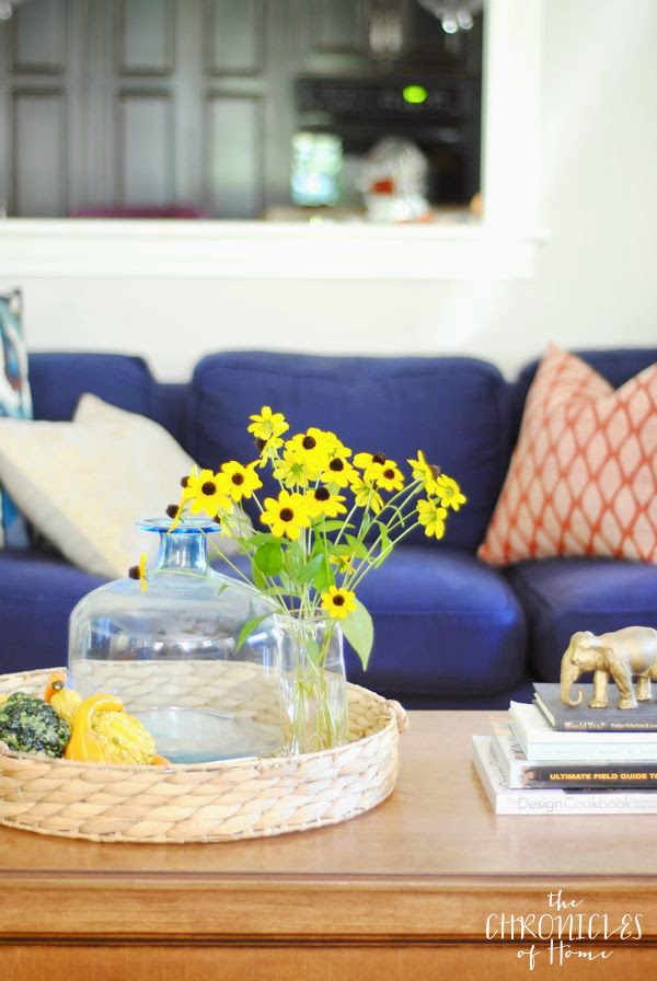 Fresh and colorful Fall home tour from The Chronicles of Home