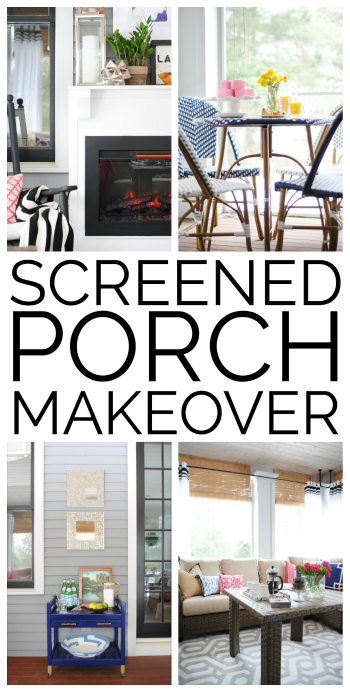 navy and pink screened porch sources
