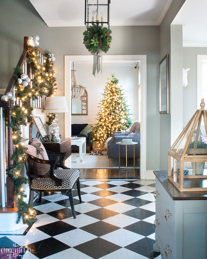 Christmas Entryway All Through The House Tour The Chronicles