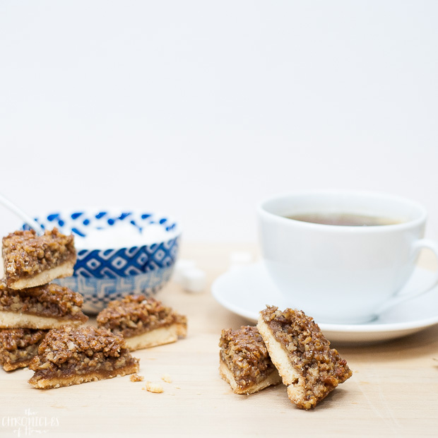 The best pecan squares - rich, buttery, delicious, and a cinch to make!