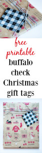Free Printable Christmas Gift Tags in Buffalo Check - The Chronicles of ...