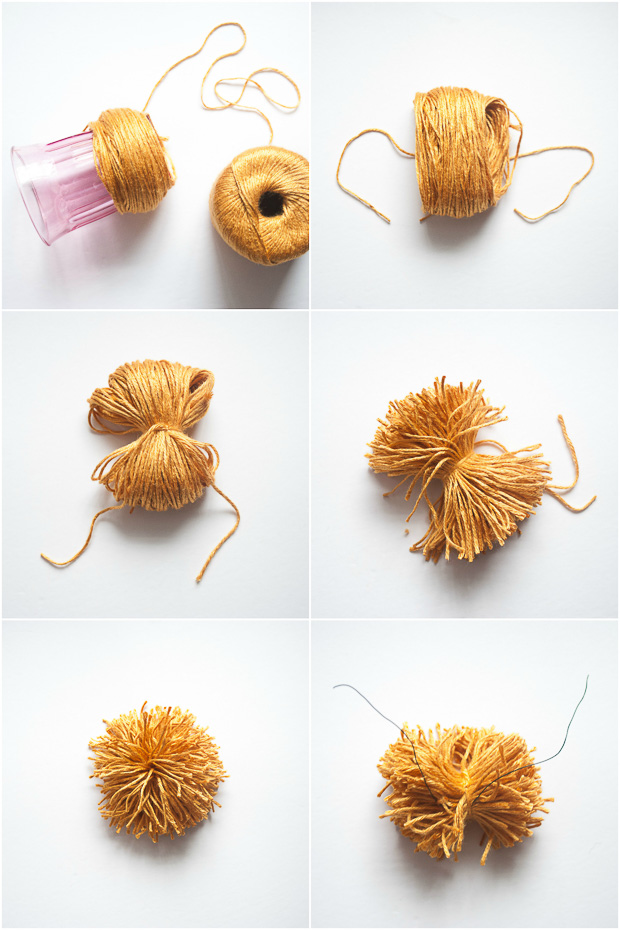 DIY pom pom basket collage-2