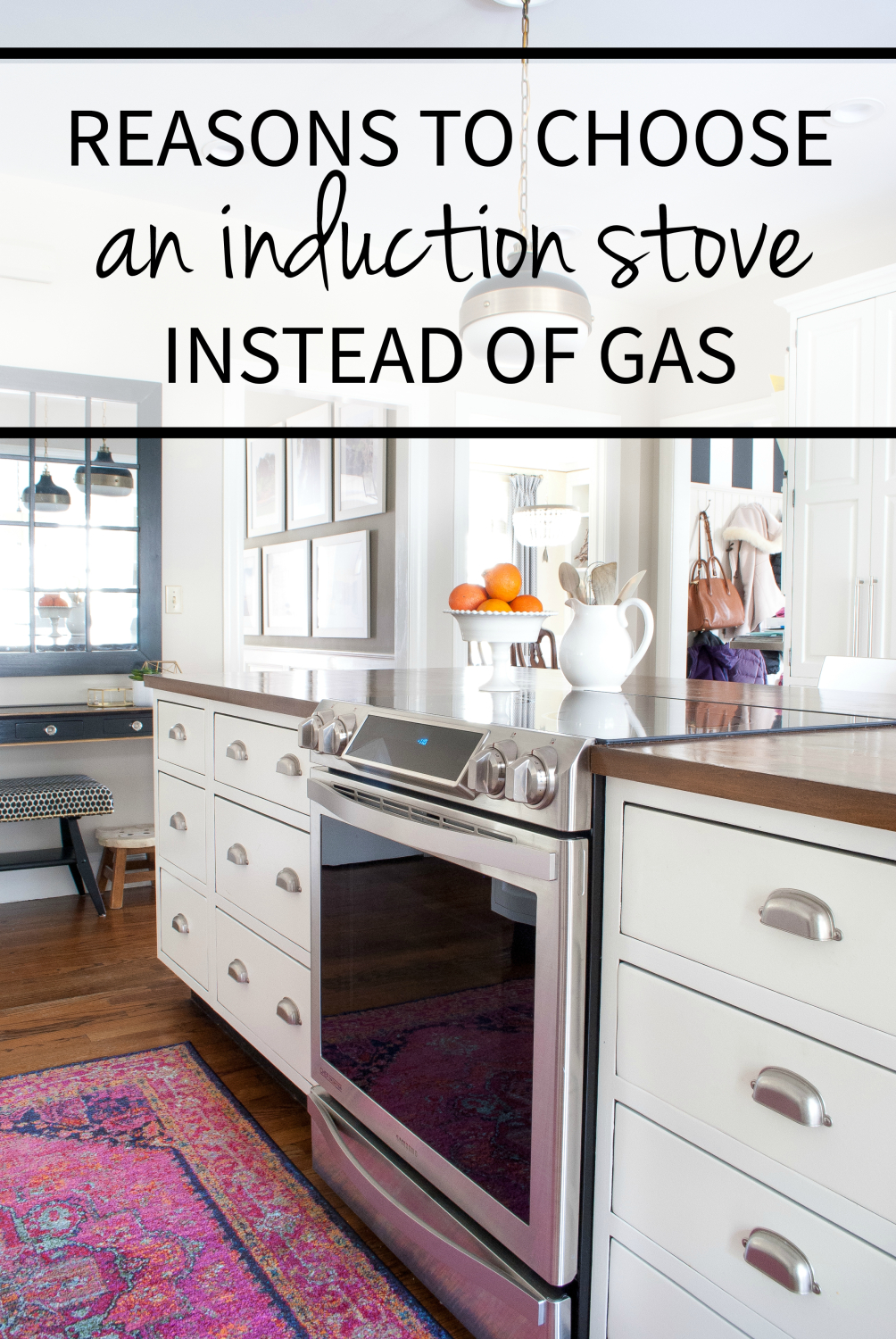 Things to consider when weighing gas vs. induction stoves and why induction often comes out ahead compared to a classic gas range.