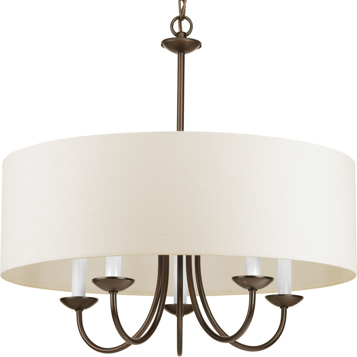 Classic, elegant lighting - drum shade chandelier pendants priced on a budget!