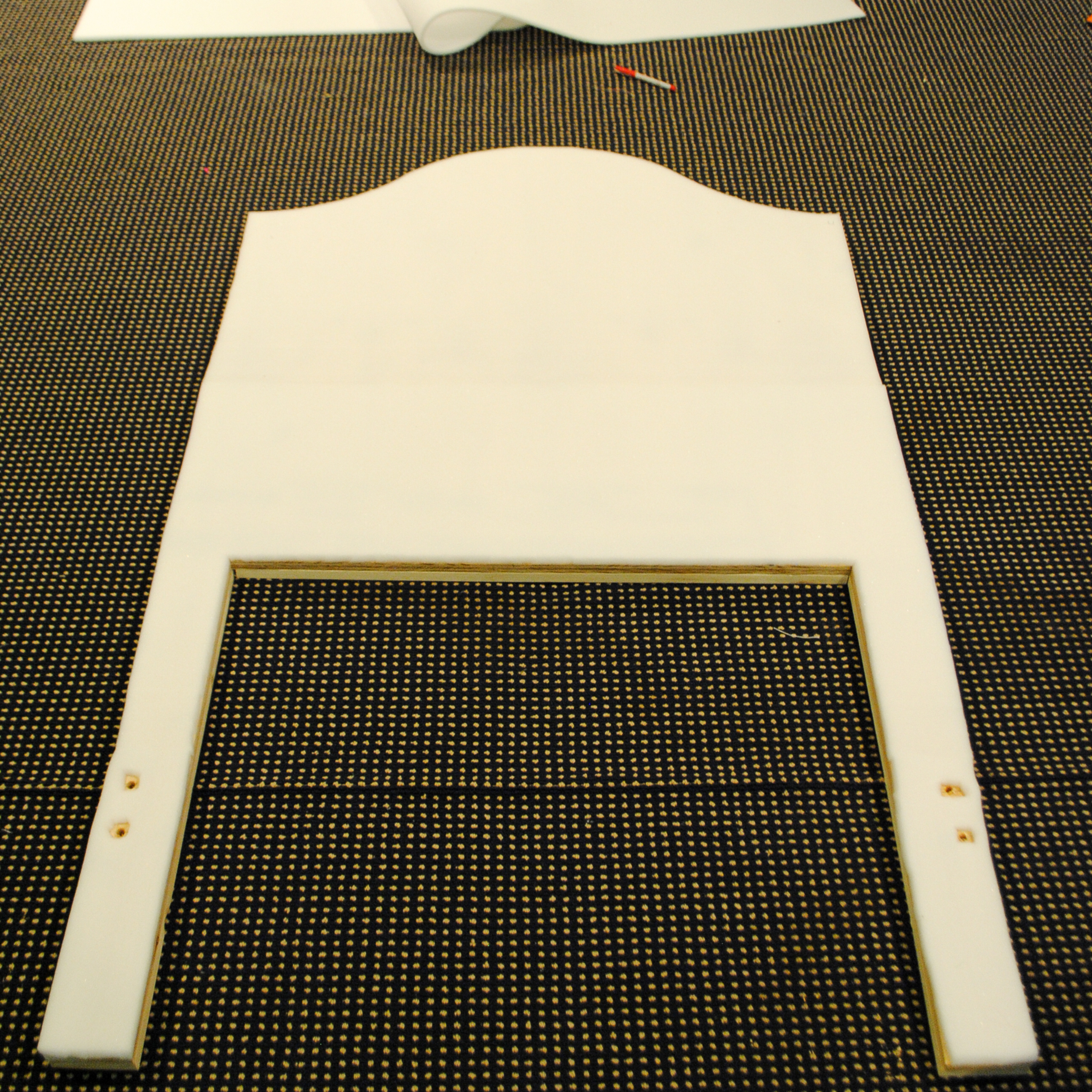 DIY upholstered headboard-6