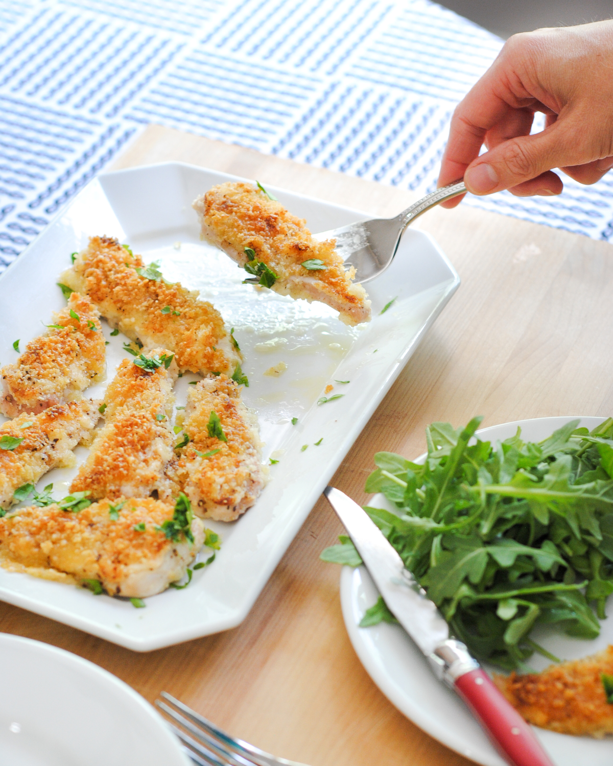 The easiest breaded chicken cutlets recipe EVER! Baked in the over and ready in 20 minutes, start to finish! This recipe is definitely a KEEPER!