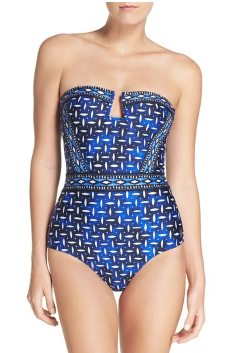 Strapless or Halter Swimsuit