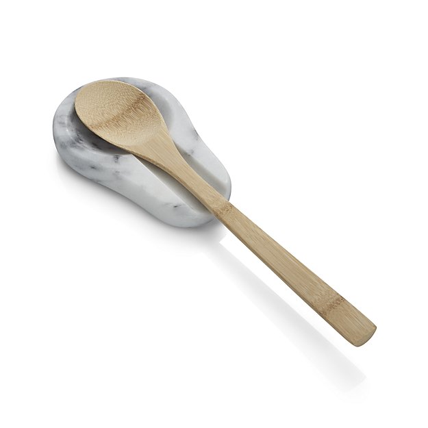 Marble spoon rest