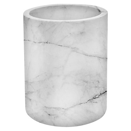 Marble utensil holder