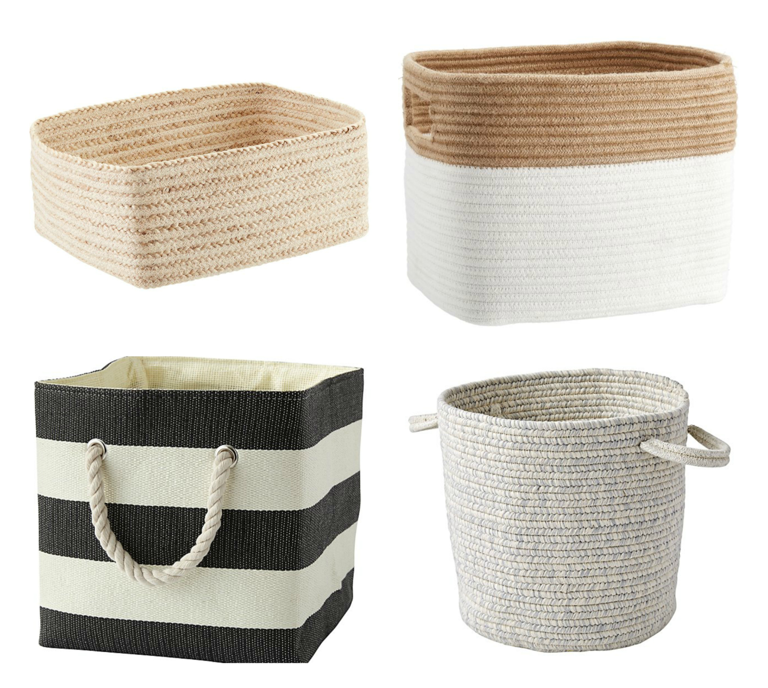 Twenty stylish, affordable mudroom baskets