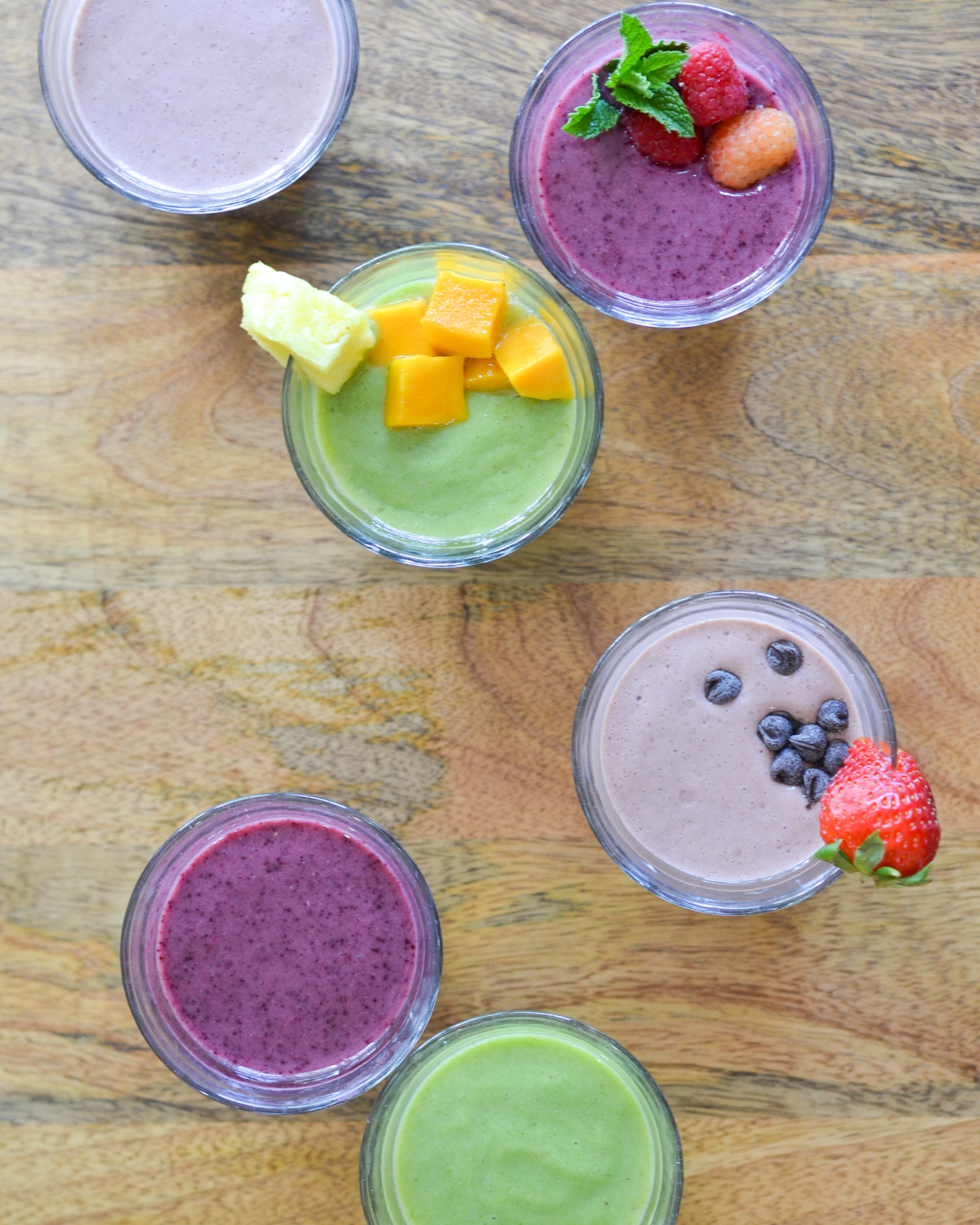 Three protein smoothie recipes that are packed full of protein, fiber, probiotics, vitamins, and minerals AND they taste amazing!