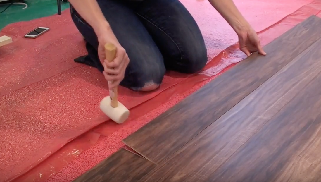 How To Install A Laminate Floor In A Basement Video Tutorial
