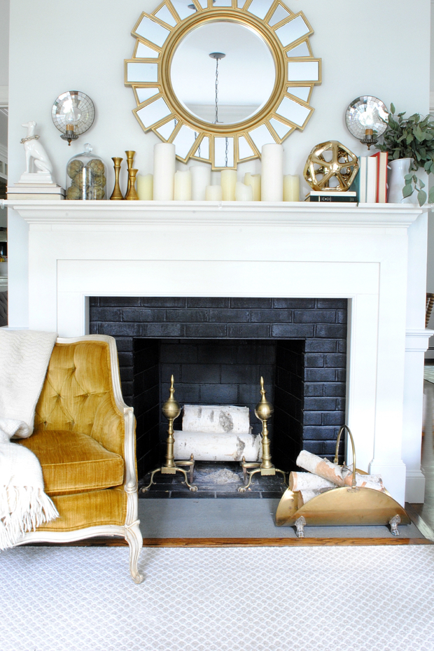 Fall mantle plus ten simple, easy fall decorating ideas you can bring into your home this season for perfect, subtle fall charm.