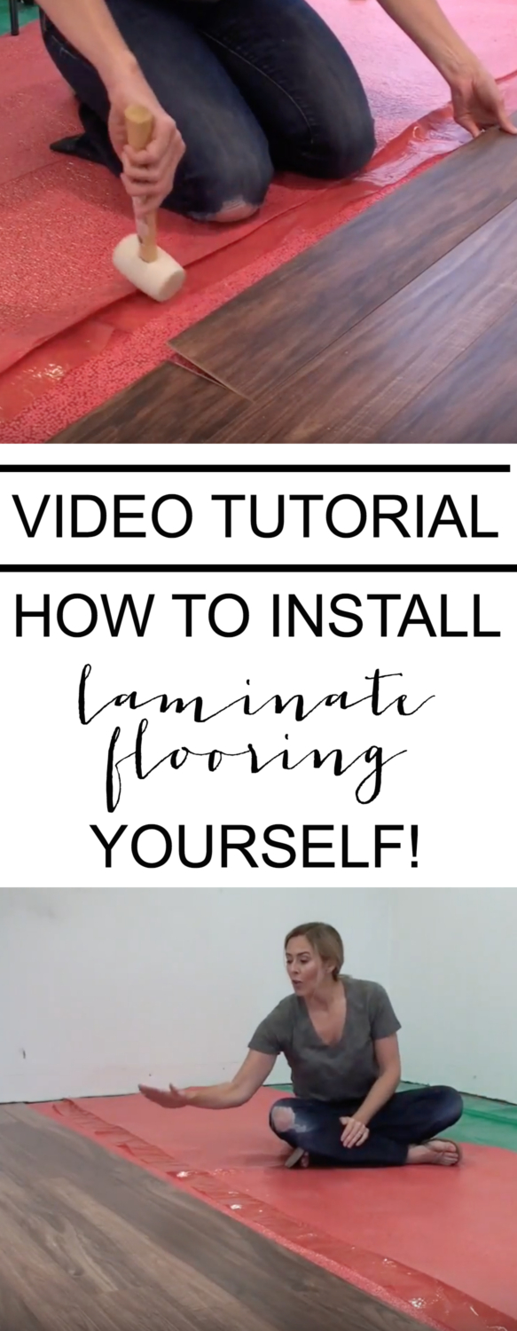 How To Install A Laminate Floor In A Basement Video Tutorial