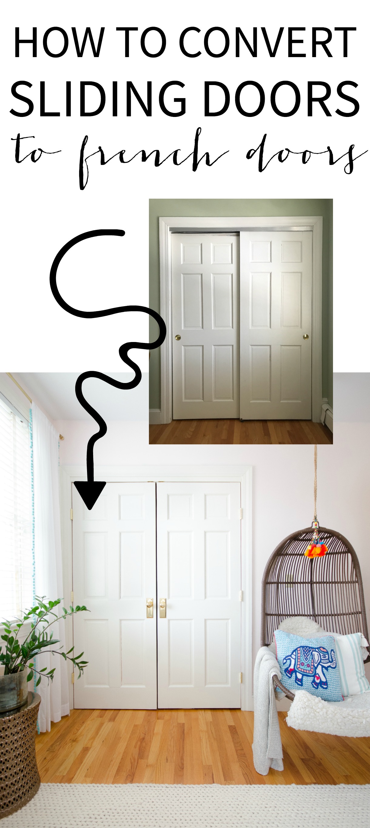 Convert Sliding Doors To Hinged, How To Remove Sliding Mirror Wardrobe Doors